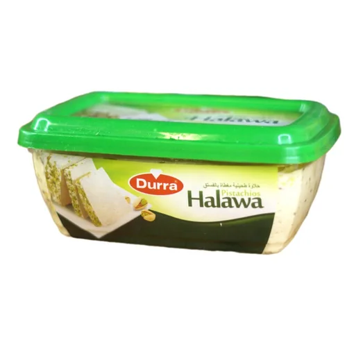 الدرة حلاوة طحينية بالفستق