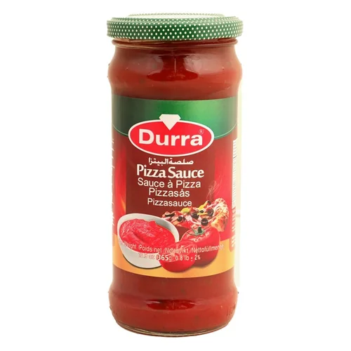 الدرة صلصة بيتزا زجاج