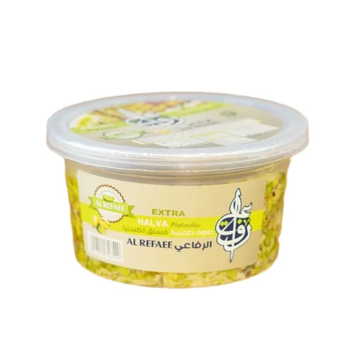 الرفاعي حلاوة طحينة بالفستق الحلبي اكسترا