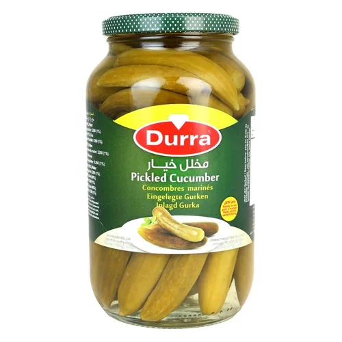 الدرة مخلل خيار زجاج