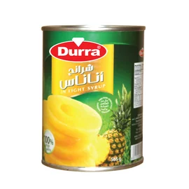 الدرة اناناس شرائح تنك