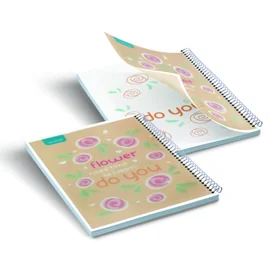 الاديب دفتر سلك 200طبق